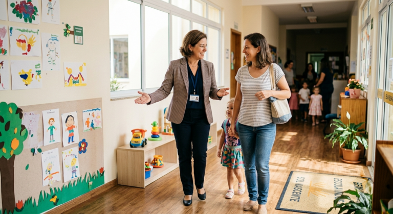 Como transformar visitas em matrículas para sua escola infantil