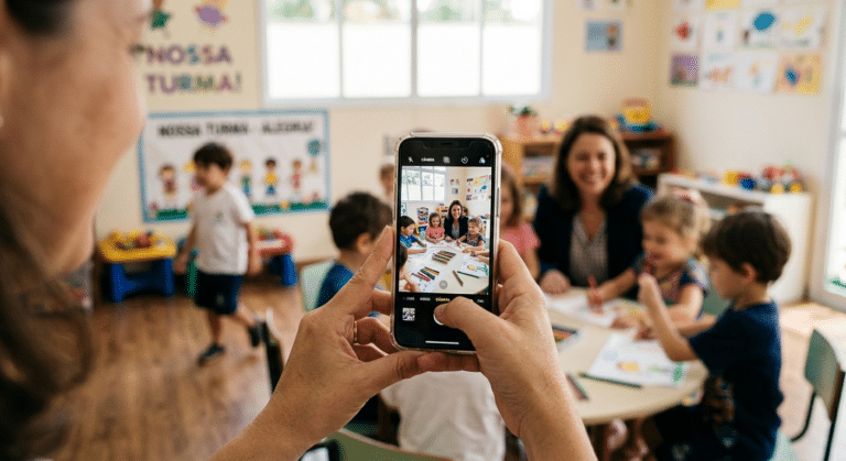 Redes sociais para escola infantil: o que publicar